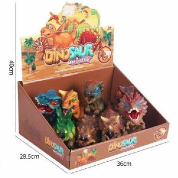 FIGURKI DINOZAUR&Oacute;W Z DŹWIĘKIEM W WYŚWIETLACZU (8 szt.)