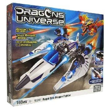 Mega Bloks Dragon Battle - Myśliwiec i Smok Zestaw