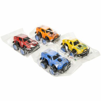 MONSTER TRUCKI NAPĘDZANE PULL BACK - MIX KOLOR&Oacute;W (48 szt.)