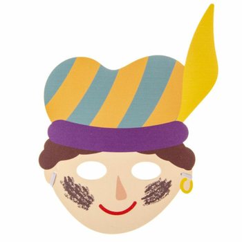 SINTERKLAAS - MASKI ŚW. MIKOŁAJA I PIETA Z PIANKI (48 szt.)