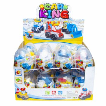 Duże Klocki Bricks w Jajku Niespodziance - Display (24 sztuki)