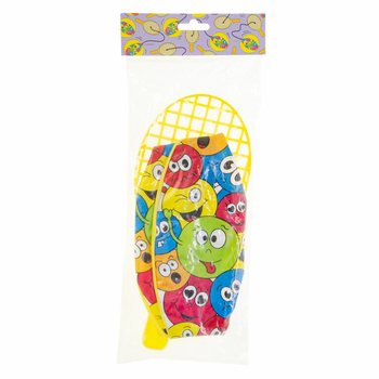 Paletka Paddle z Piłką - Buźka Smiley (12 szt.)