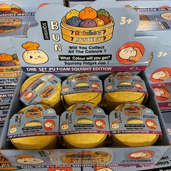 RAGE - Squishy Bun Dumplings DUŻE - ONE SET PU FOAM SQUISHY EDITION (12 szt.)