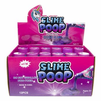GLUTEK UNICORN / JEDNOROŻEC KUPA SLIME W BUTELCE W DISPLAYU (12 szt.)