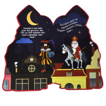 Duża Książka piankowa Sinterklaas Mikołaj 30 cm (3 szt.)