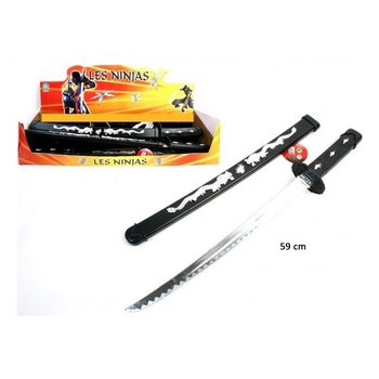 Wielki miecz ninja w stojaku (12 szt.)