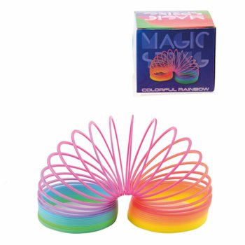 TĘCZOWA SPRĘŻYNA RAINBOW MAGIX W PUDEŁKU &Oslash;7,5 CM (12 szt.)