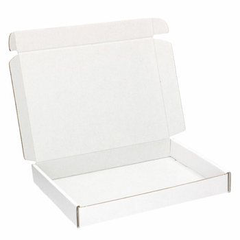 Pudełko fasonowe do skrzynki pocztowej A5 BIAŁE - 220x155x28 mm (50 szt.)