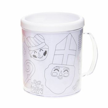 Mikołajki Sinterklaas Kubek do Kolorowania (2 szt.)