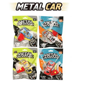 METALOWE AUTO WYSTRZELIWANE Z KLUCZYKIEM - W TOREBCE PREZENTOWEJ - MIX KOLOR&Oacute;W (24 szt.)