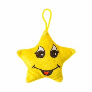 WESOŁE PLUSZOWE GWIAZDKI - 12 cm (24 szt.)