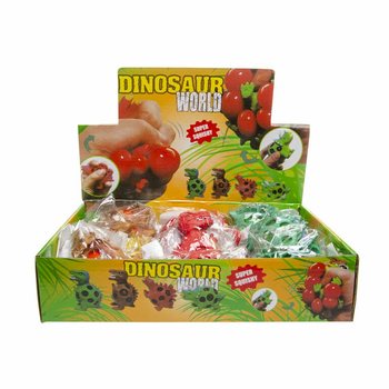 Gniotek dinozaur w siatce (Squishy Mesh) - Display (12 szt.)