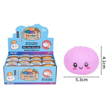 RAGE - Squishy Bun Dumplings MAŁE (5.3x5.3x4.1 cm) - Fidget Toy Viral 2026 (24 szt.)