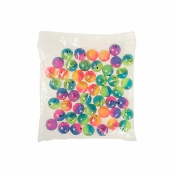 Mix Piłeczek Kauczukowych Frosted &Oslash; 3,2 cm (50 szt.)