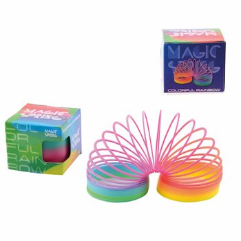TĘCZOWA SPRĘŻYNA RAINBOW MAGIX W PUDEŁKU Ø7,5 CM (12 szt.)