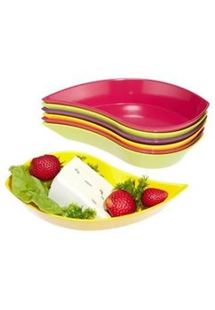 Zak! Designs Zestaw Miseczek Flora Liście, 7 Element&oacute;w (1 kpl.)
