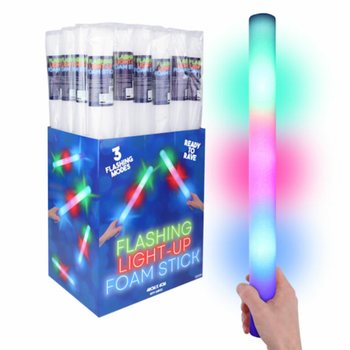 Świecące Pałki LED z Pianki - Multicolor Party Display (24 szt.)