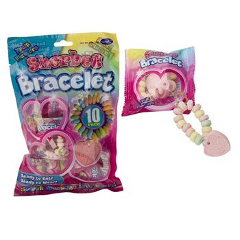 Bransoletki Pudrowe Cukierki - 10 szt. 12g w woreczku (Zestaw 12)