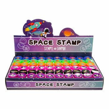 PIECZĄTKI KOSMOS / SPACE W WYŚWIETLACZU (60 szt.)