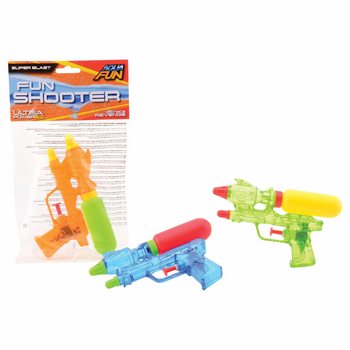 AQUA FUN - Pistolety na Wodę, 16 cm - Zawieszka (12 szt.)