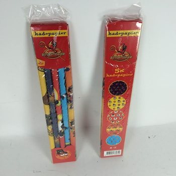 5-częściowy Zestaw Papieru do Pakowania 'De Club van Sinterklaas'