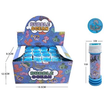 BAŃKI MYDLANE SEA LIFE, 25ML W EKSPOZYTORZE (24 szt.)