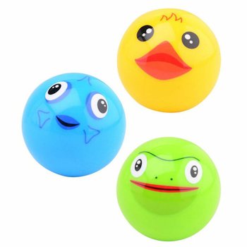 HAPPY WORLD - PIŁKI DO KĄPIELI DLA NIEMOWLĄT ZWIERZĄTKA - Od 0 Miesięcy (1 szt.)