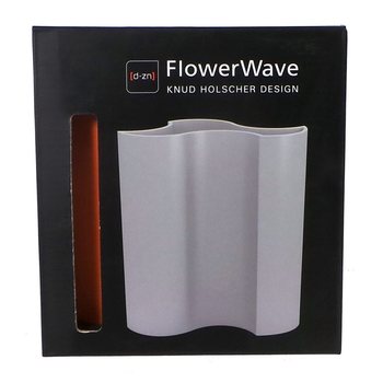 D-ZN - Wazon na Kwiaty Flowerwave - Pomarańczowy (1 szt.)