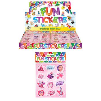 NAKLEJKI FUN STICKERS – MODEL: SUPER GIRLS (120 szt.)