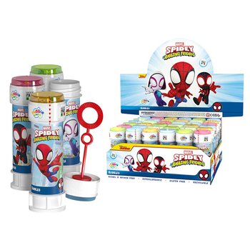 Bańki Mydlane Spidey Spiderman Amazing Friends - 60ml - Ekspozytor (36 szt.)