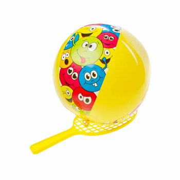 Paletka Paddle z Piłką - Buźka Smiley (12 szt.)