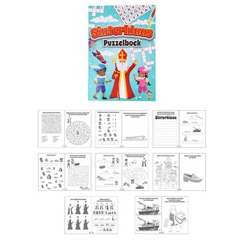 Książeczka z Łamigł&oacute;wkami Sinterklaas (Zestaw 48 szt.)