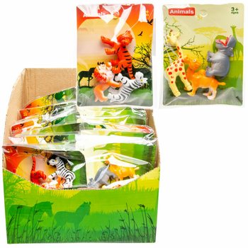 3 dzikie zwierzęta w woreczku (60 szt.)