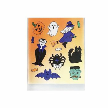 WESOŁE NAKLEJKI - MODEL: HALLOWEEN (120 szt.)