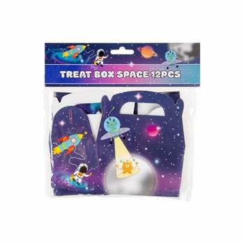 Pudełeczka na smakołyki Kosmos / Space 12x12.5x6 cm (12 szt.)