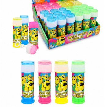 BAŃKI MYDLANE - SMILEY - 50ML W EKSPOZYTORZE (36 szt.)