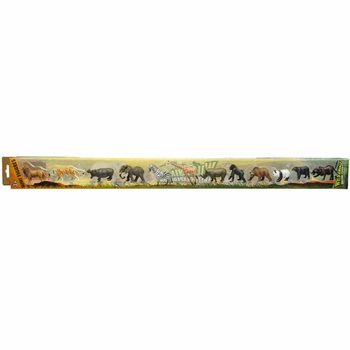ANIMAL WORLD - MIX FIGURKI DZIKIE ZWIERZĘTA (12 szt.)