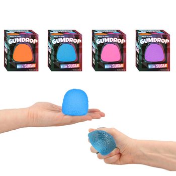 GNIOTEK SQUEEZE GUM DROP - Z WYPEŁNIENIEM SUGAR - DISPLAY (12 szt.)
