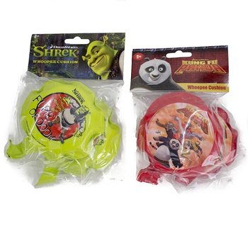 Poduszki Pierdziuszki 2-pak SHREK / KUNG FU PANDA (12 opakowań x2)