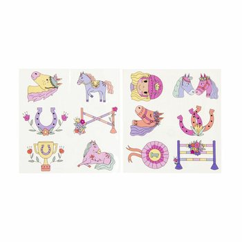Tatuaże Fun: Konie Display (96 sztuk)
