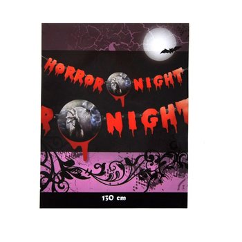 GIRLANDA LITEROWA "HORROR NIGHT" 130 CM (2 szt.)