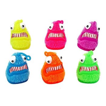 DUŻE ŚWIECĄCE POTWORY PUFFER Z ŚWIATŁEM Ø9,5CM (12 szt.)