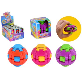 PIŁKA FIDGET SPINNER SPIN & POP - SPIN SHIFT BALL - W EKSPOZYTORZE (24 szt.)