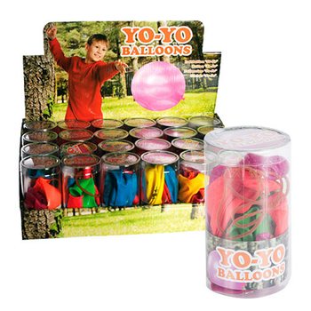 **BESTSELLER** 3 SZT. BALONY PUNCH BALL W TUBIE (24 tuby po 3 szt.)