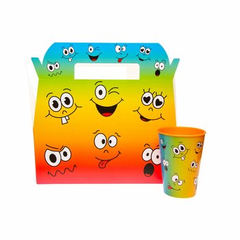 Pudełko na Zestaw dla Dzieci Smiley - 22,5 x 12 x 9,5 cm (24 szt.)