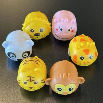 Zwierzątka z Dżungli Napęd Pull Back - Wyświetlacz (36 szt.)