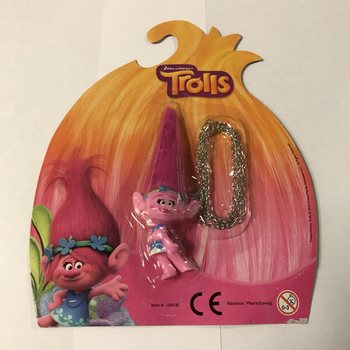 Figurka Trolle na łańcuszku na karcie (12 szt.)