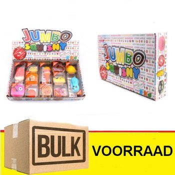 *** OFERTA HURTOWA *** JUMBO SQUISHY w Wyświetlaczu (288 szt.) - HIT!