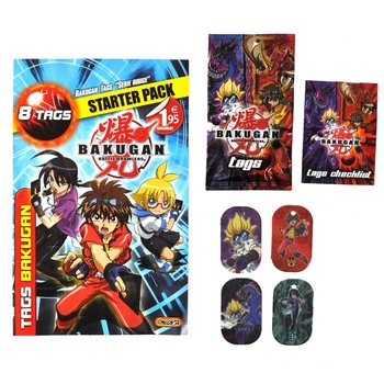BAKUGAN - Zestaw startowy 8 Tagów (100 szt.)