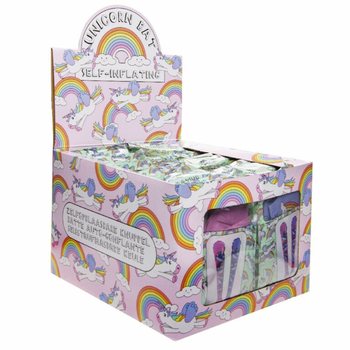 Samopompująca Maczuga Jednorożec - 49x13cm - Display (48 szt.)